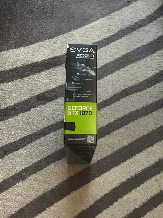 Видеокарта EVGA GeForce GTX 1070 SC 8GB - Като НОВА / Неизползвана