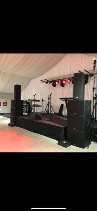 Sistem Dynacord XA3 complet 2xVL212 2xPSD218 4xPSE218(conectica +huse)