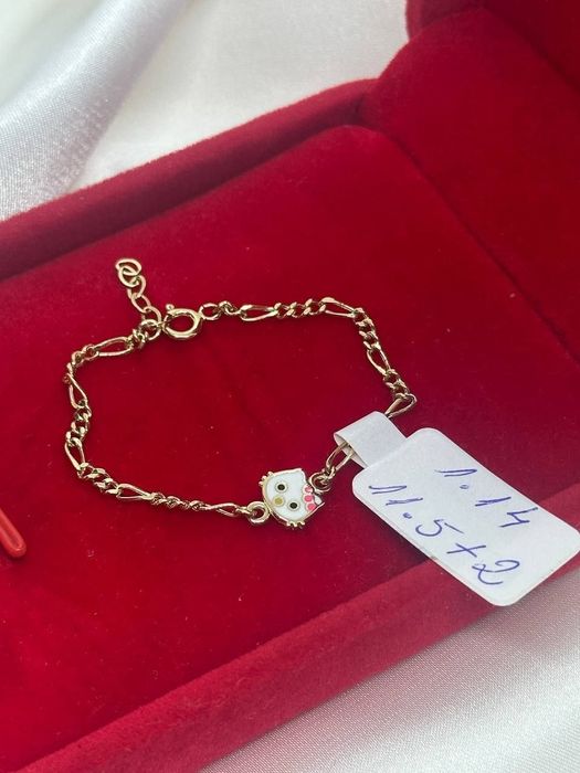 Brățări bebe aur 14 k