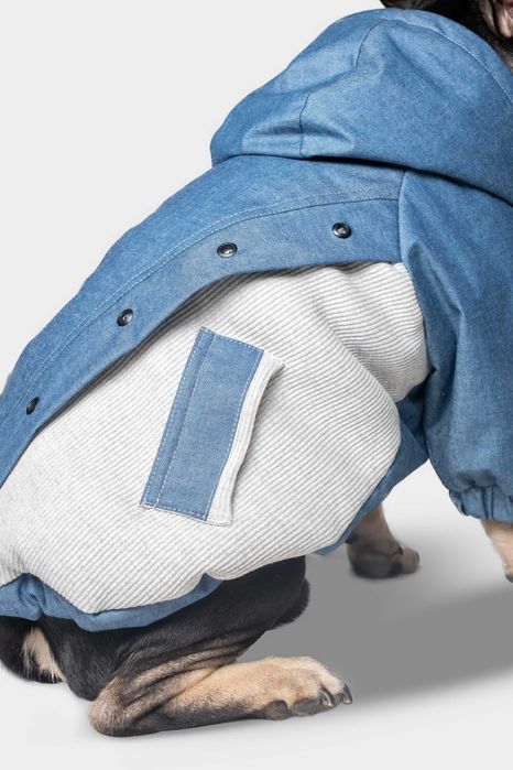 Яке за куче с качулка LAPORA - 3 вида кройки