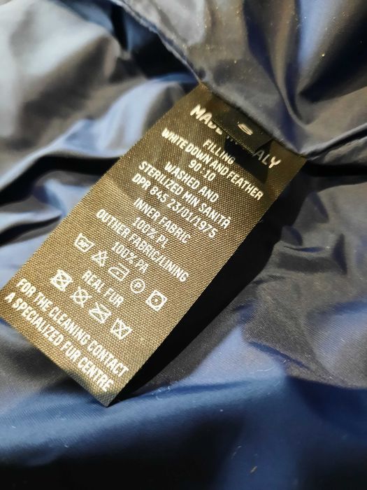 Geaca puf si blana naturala