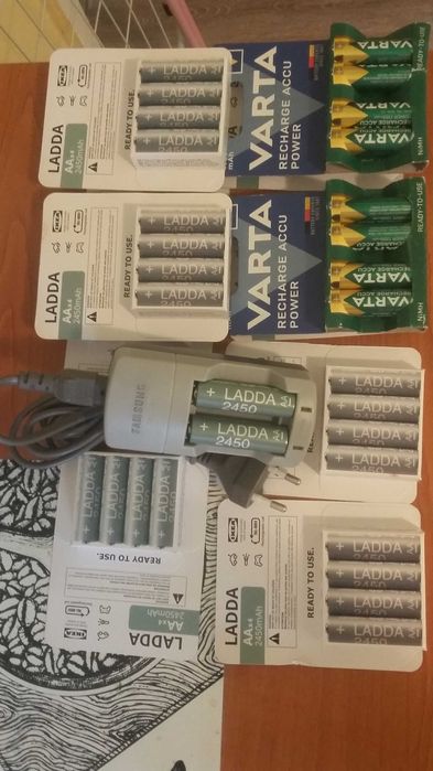 Baterii Lithium AA si AAA  2450mah