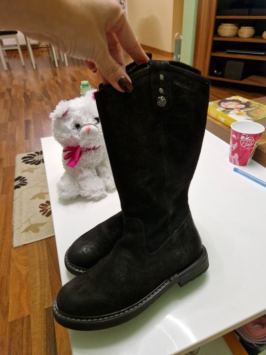 cizme fete geox 32 noi piele