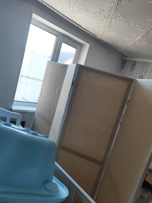 Ширма  белая 4 секции