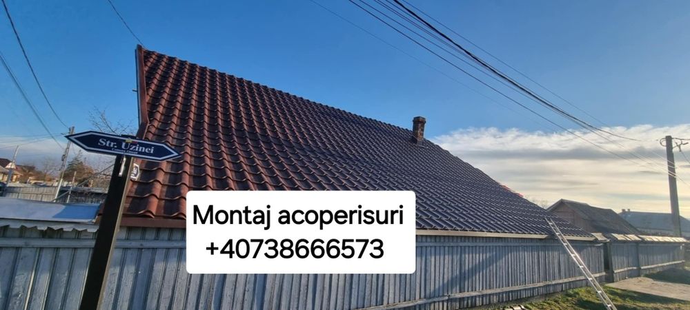 Executam acoperișuri și reparații de urgență