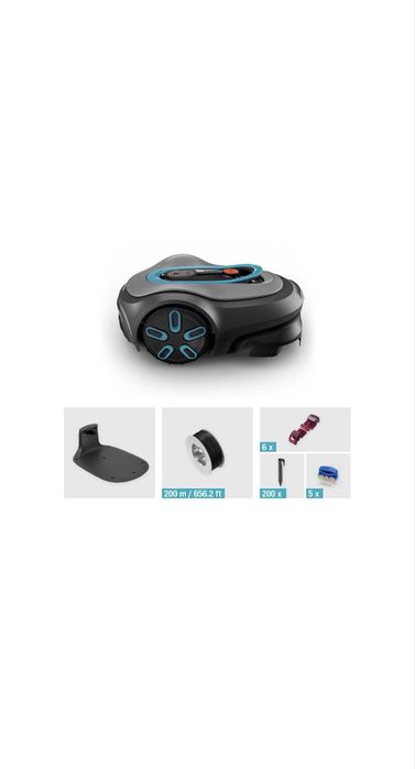 Robot de tuns iarba Gardena SILENO 1000m² / 1200m² – Noi, Sigilate, Garanție 2 ani