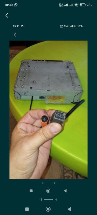 Продам бу автомагнитола