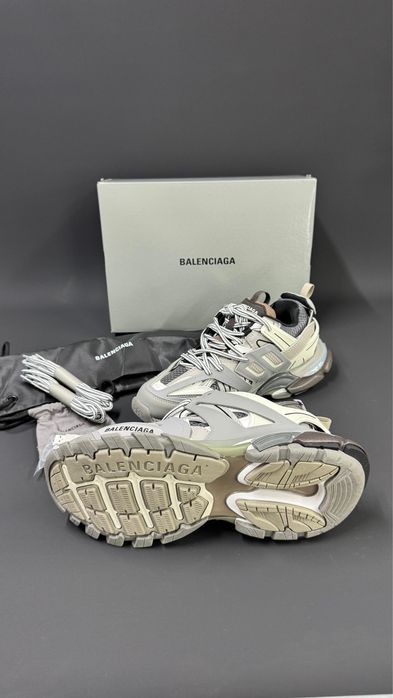 Balenciaga Track - Сив Шарен LED