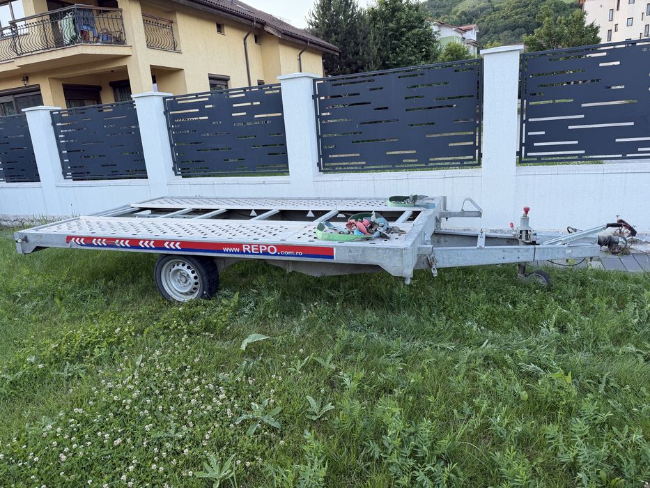 Platforma / remorca SSV RZR MAVERICK  basculabila detarata 750kg