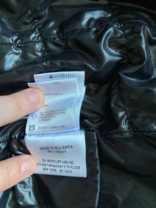 Оригинално Moncler тънко пролетно женско яке размер 3 / L