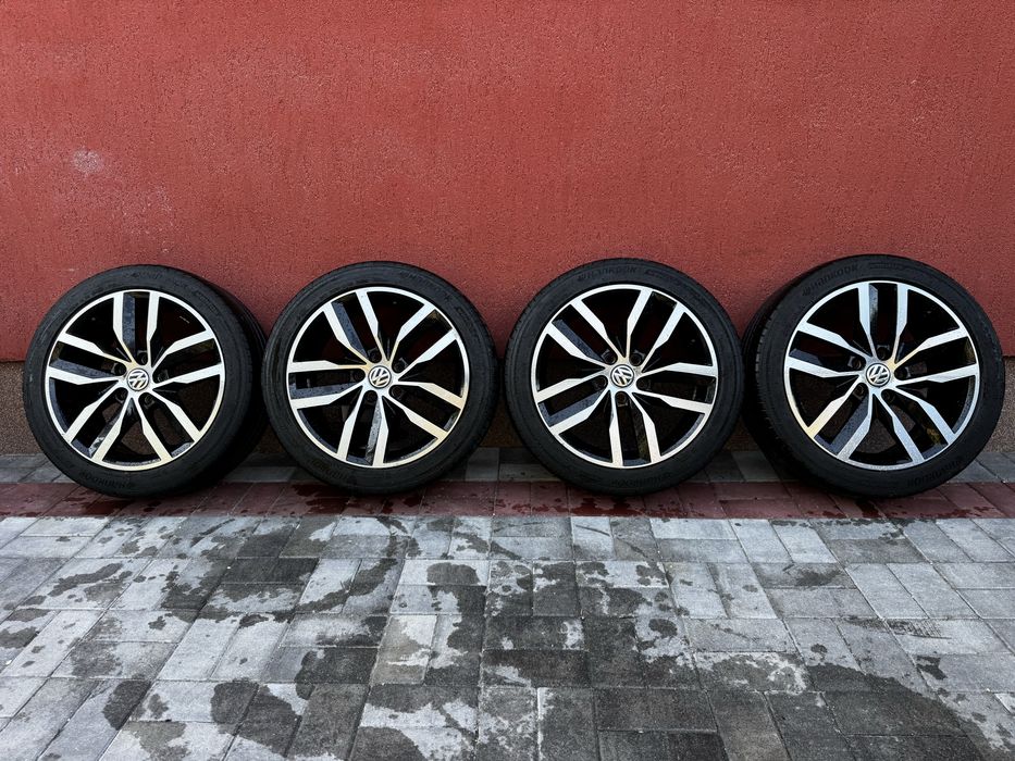 Jante R17//5x112//225 45 17//VW//Golf7//Jetta//Polo//Golf6//Touran//MADRID//DymondCut