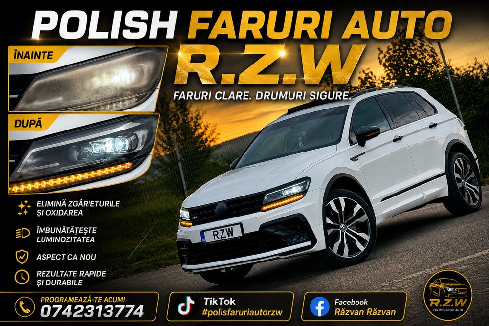 Polish faruri auto  RZW - polish - masini