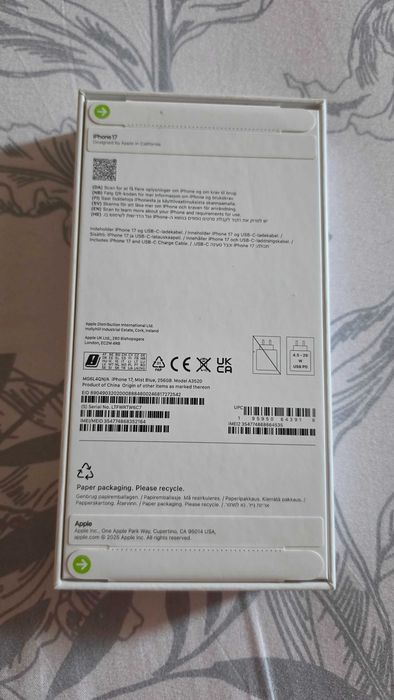 Iphone 17 Nou Sigilat Albastru