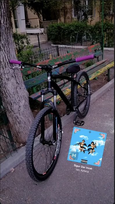 Vand bicicleta custom stil dirt bike