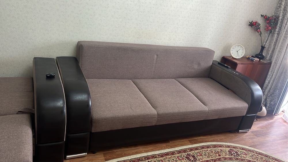 Продам диван с креслом раскладной