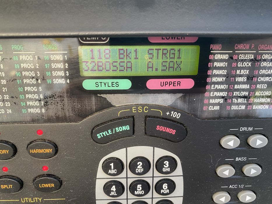 GEM CD2 Hyperkeyboard orga electronica