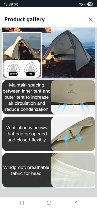 Cort ultralight doar 1.8kg