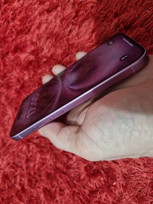 -Iphone 16, ca Nou, 256Gb, 8Ram, E-Sim, Pink Titanium, ireprosabil, ba