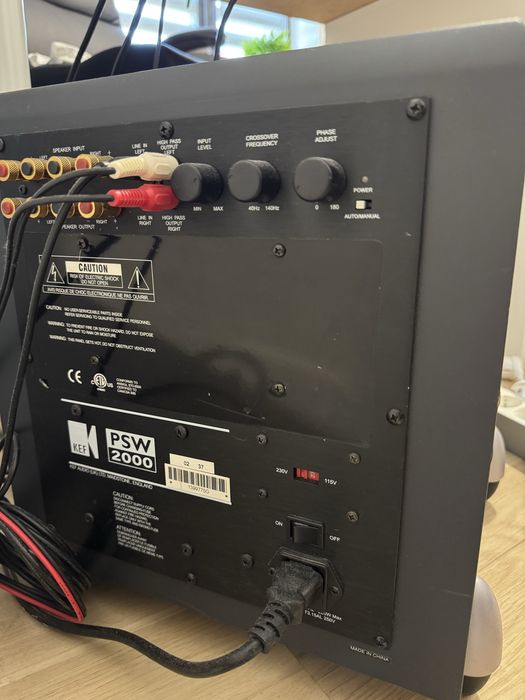Kef Hts 2001 5.1 + Kef PSW 2000+ Denon AVR 1509