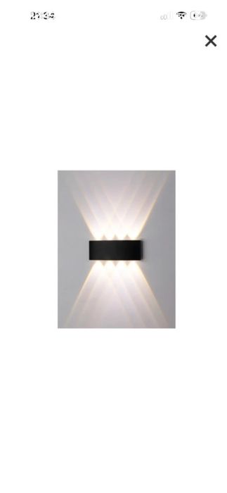 Aplică LED exterior Top Light Ray
