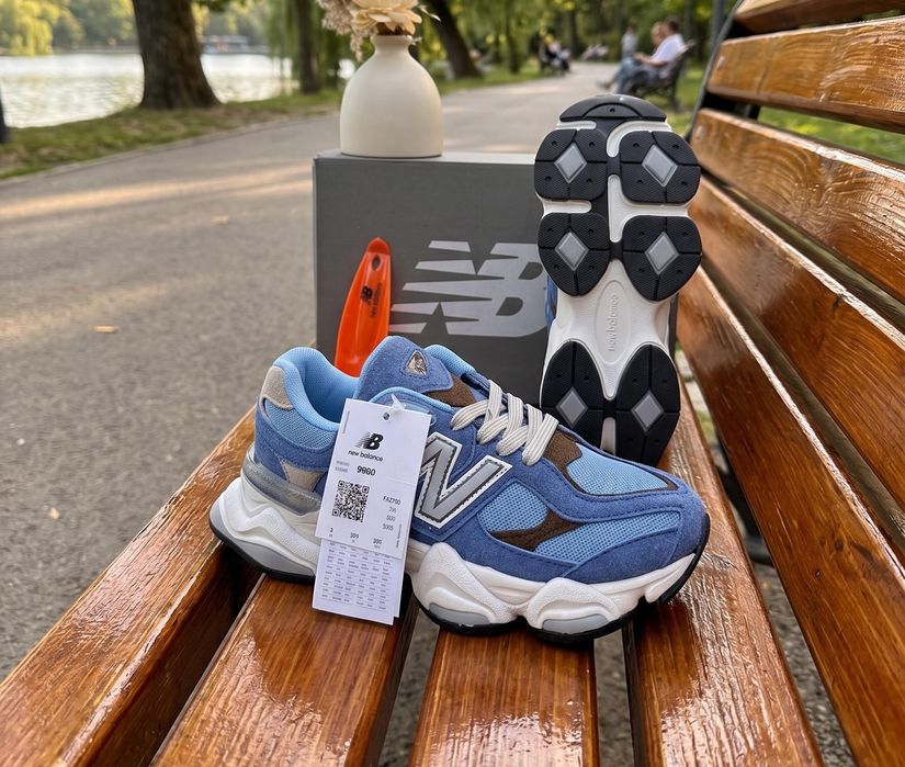 Adidasi New Balance 9060 Albastru Blue - Premium