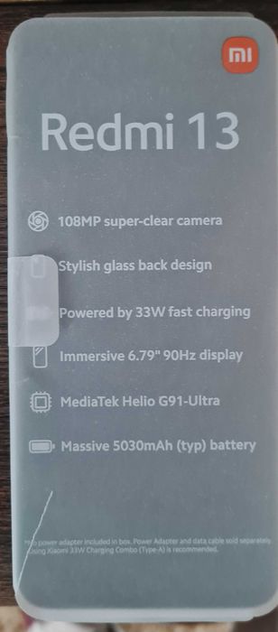 Xiaomi redmi 13 blue нов