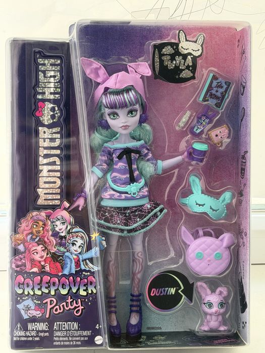Monster high Twyla Creepover и Кен Лукс барби