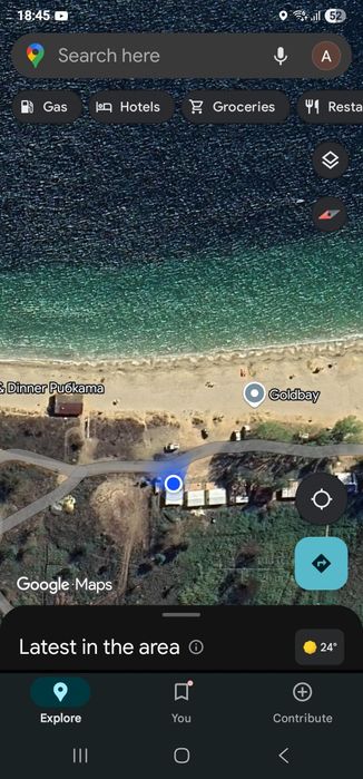 Къща-бунгало на метри от морето къмпинг Градина