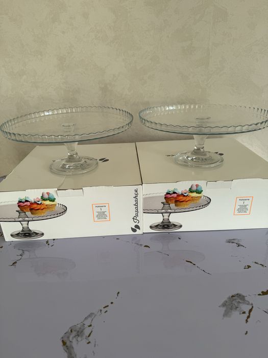 Ваза для торта 2 шт.