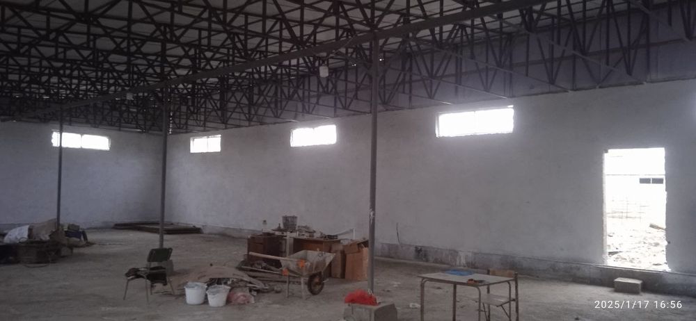 Ишлаб чикариш цехига склад товукхона молхонага мос бино сотилади