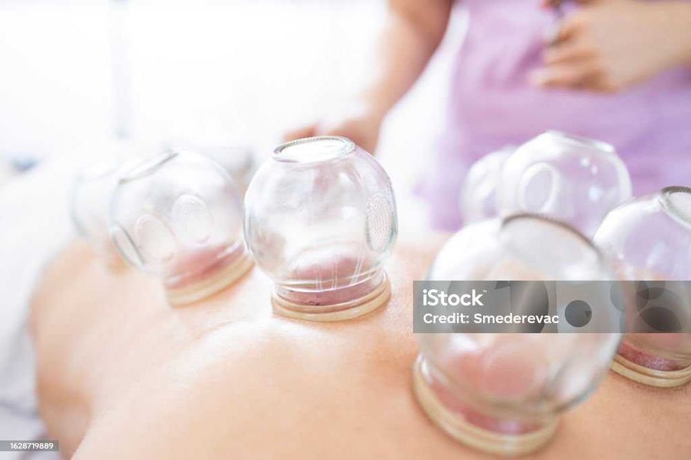 Огненный, баночный массаж