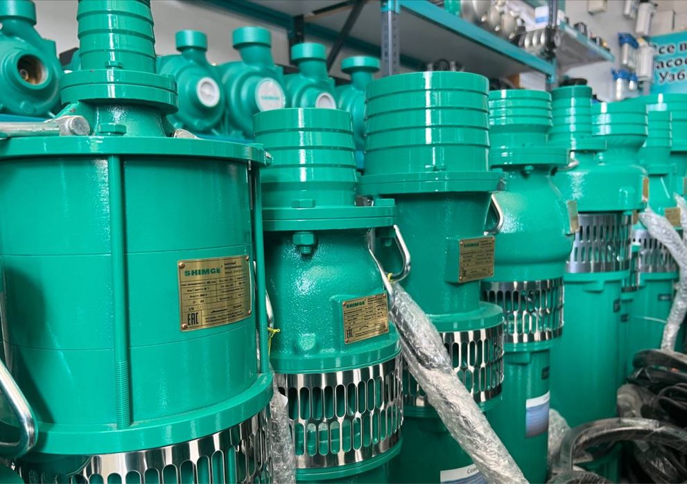 Погружной дренажный глубинный насос Shimge QY160-23/15 glubinka nasos