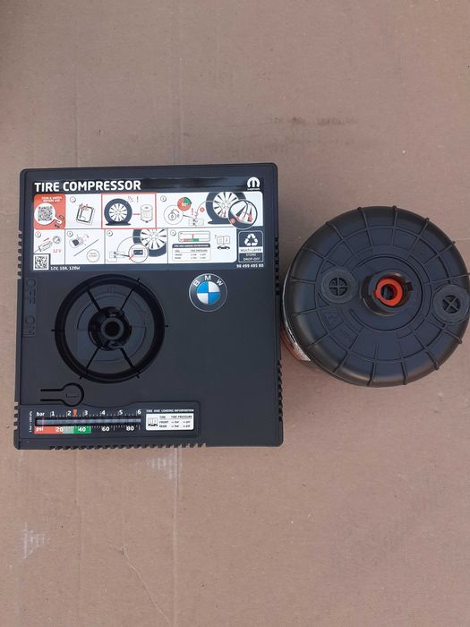 Kit reparatie pana compresor auto umflat roti,spuma pt.gama BMW