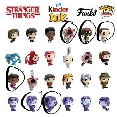 Меняю на отмеченных киндер осд