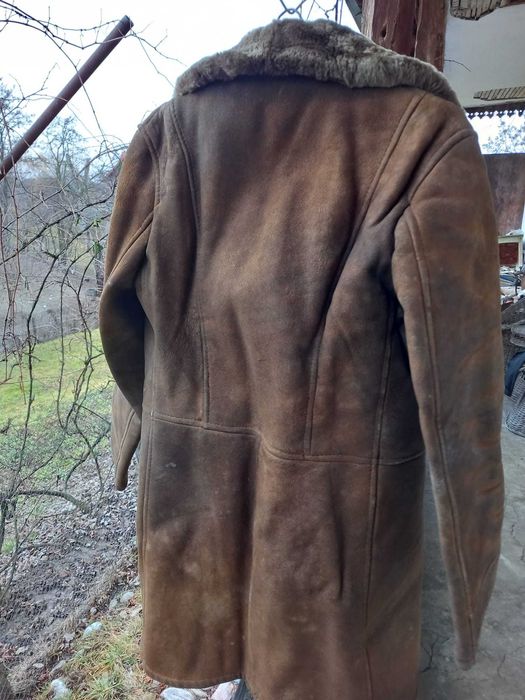 Cojoc alendelon piele si blana naturala nou