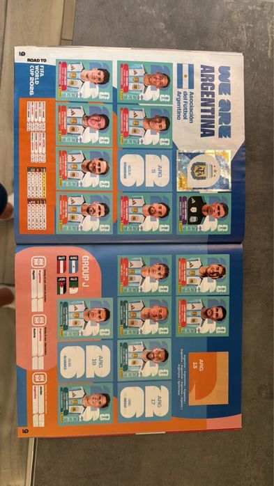 Panini 2026 world cup album stickers