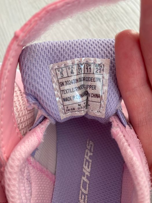 Skechers - Pantofi sport, marimea 21, roz - Noi