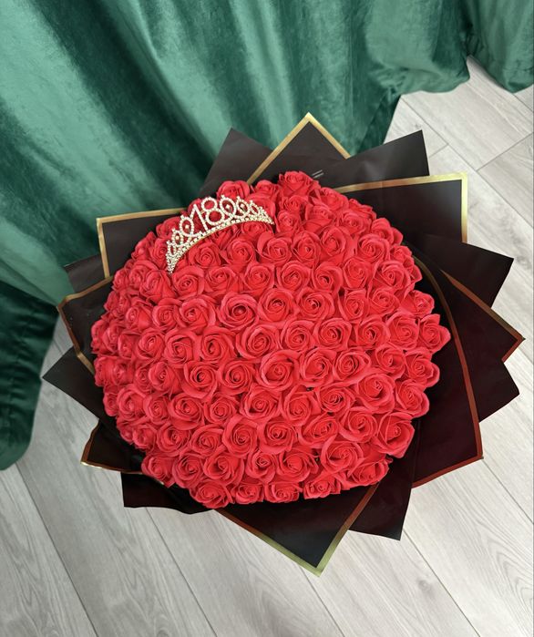 Buchet 101 trandafiri de sapun