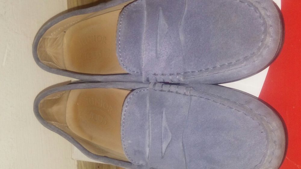 Мокассины замшевые Tods