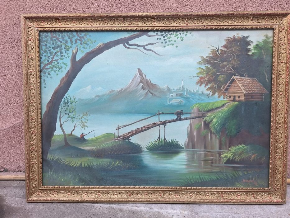 Tablou peisaj  de poveste