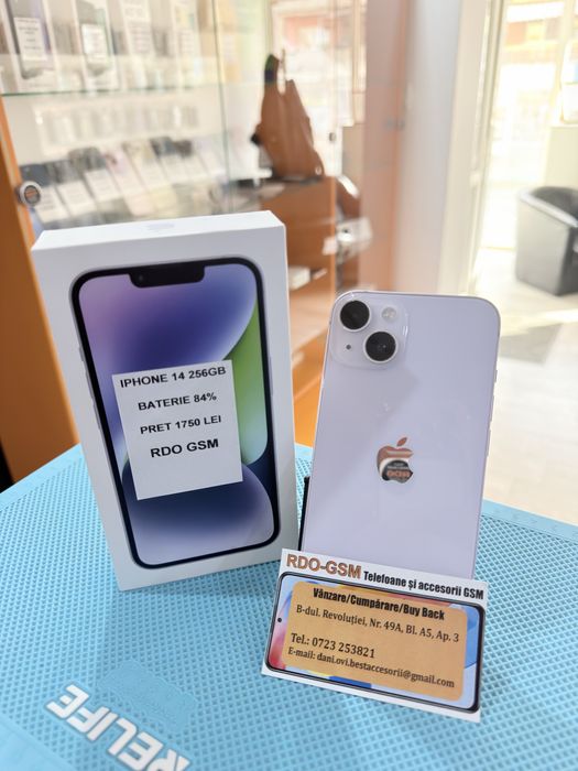 Iphone 14 256Gb Purple/Neverlock/Garantie