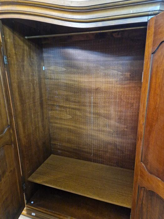 Дъбов четирикрилен гардероб