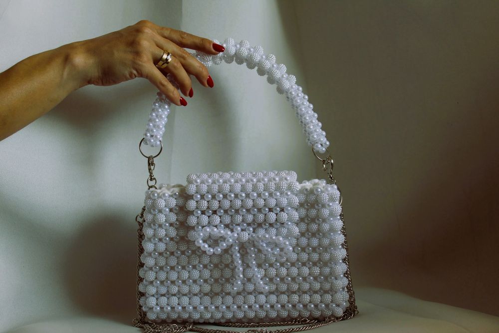 Handmade, чанта от мъниста