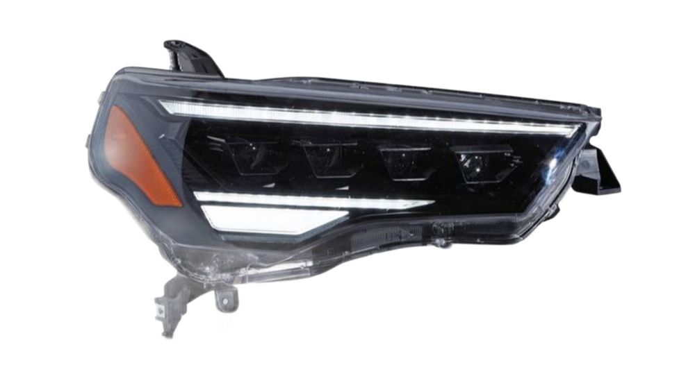 Set faruri Toyota 4-Runner (N280), 09.2013-2020, montare fata, stanga+dreapta, indicator dinamic; cu animatii; LED; electric; Tuning; LED