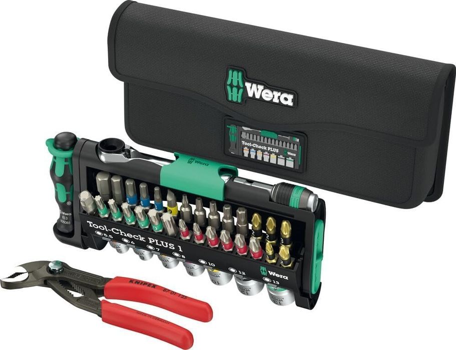 Set 40 piese biti clichet si accesorii Wera Tool-Check Combi 1