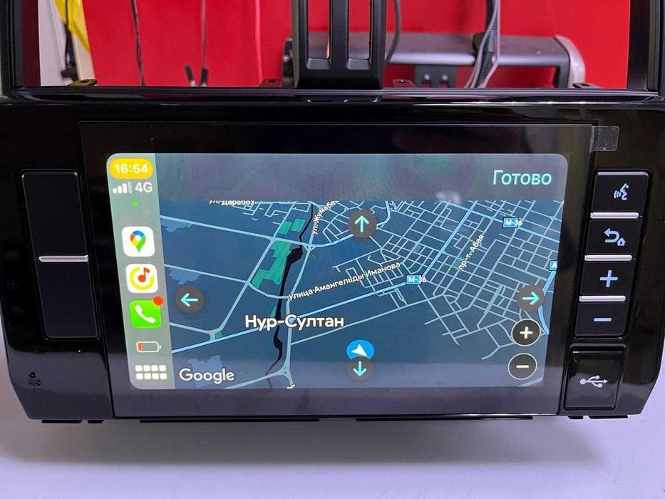Проигрыватель магнитола Toyota Prado 150 оригинал CarPlay Android Auto