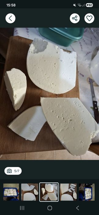 Brânză proaspătă capră naturală