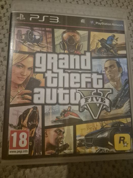 Joc original GRAND THEFT AUTO 5 V PlayStation 3 PS3 PS 3.