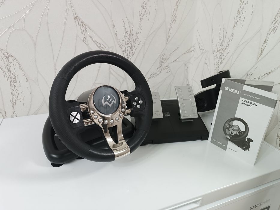 ИГРОВОЙ РУЛЬ контроллер для ПК и PS