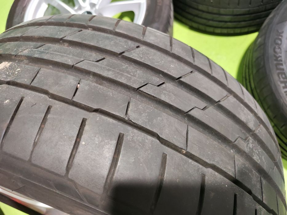 17 5x112 Audi A4 A5 A6 лети джанти 5х112 Ауди а4 а5 а6 225/50/17 летни гуми Hankook